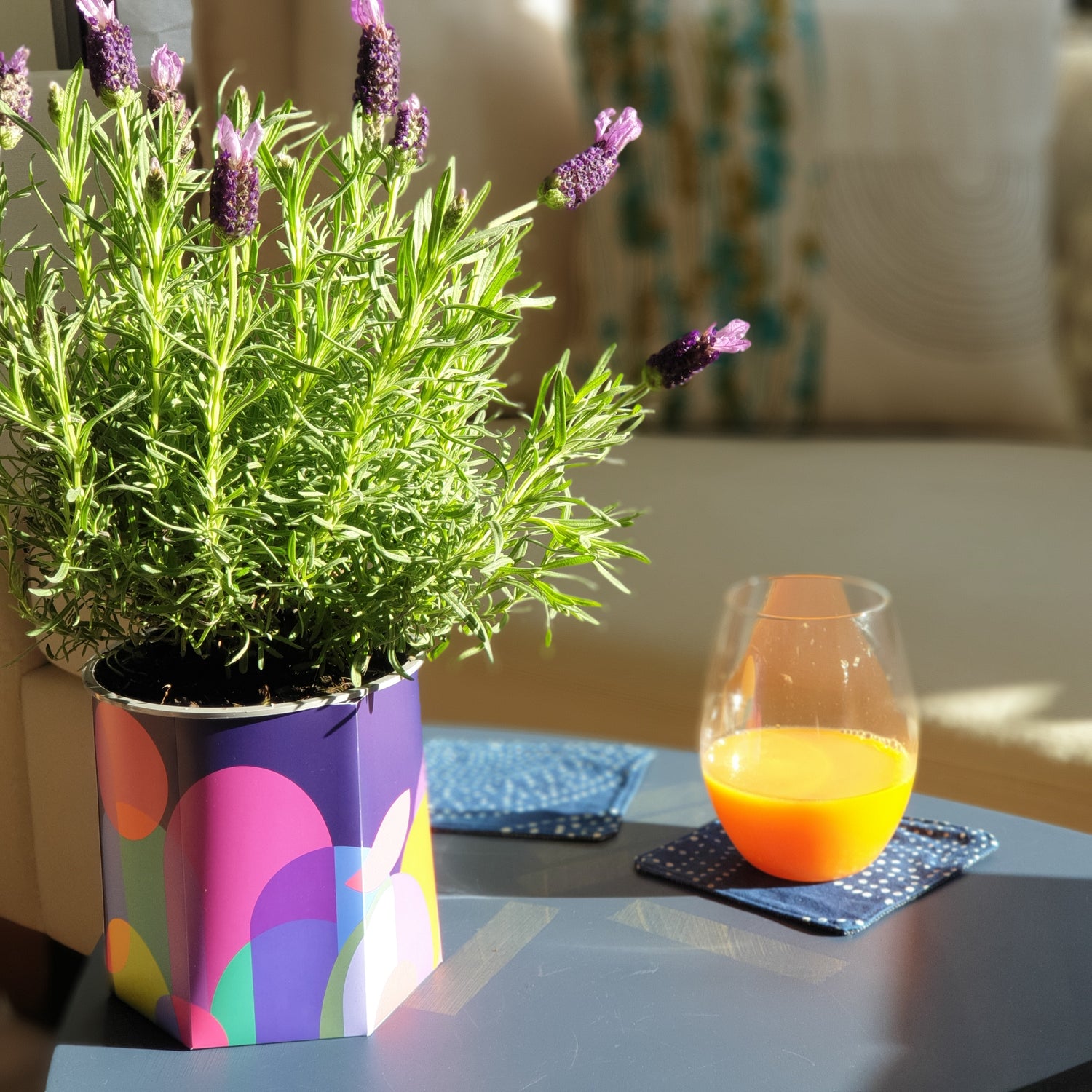 Colour: Blues and Purple