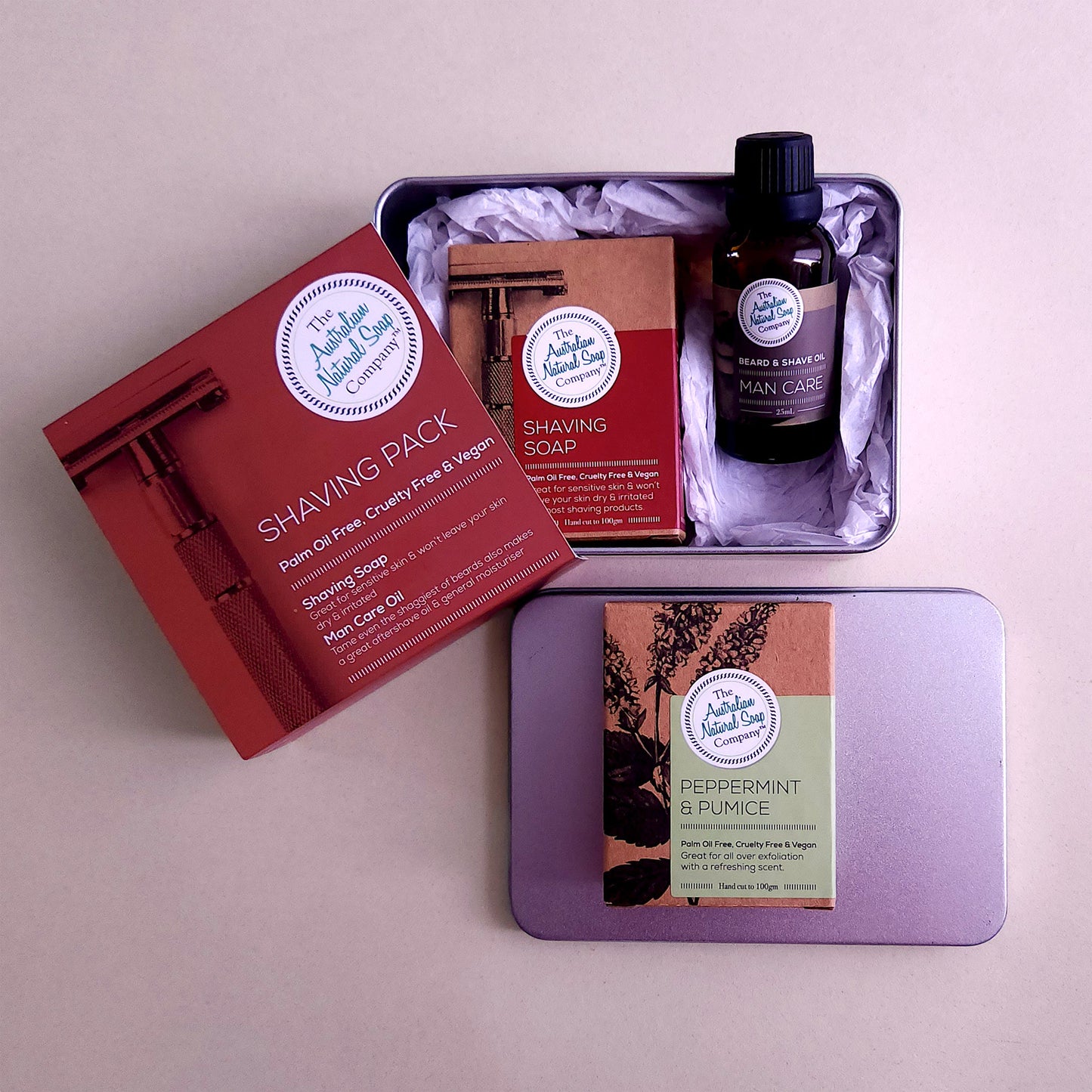 Shaving Kit gift pack with bonus soap