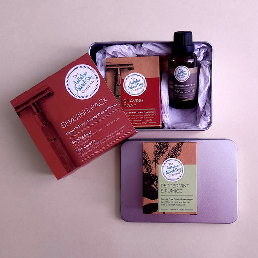 Shaving Kit gift pack with bonus soap