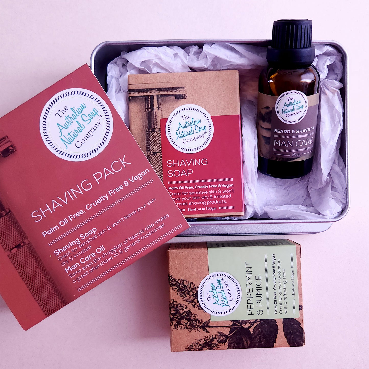 Shaving Kit gift pack with bonus soap