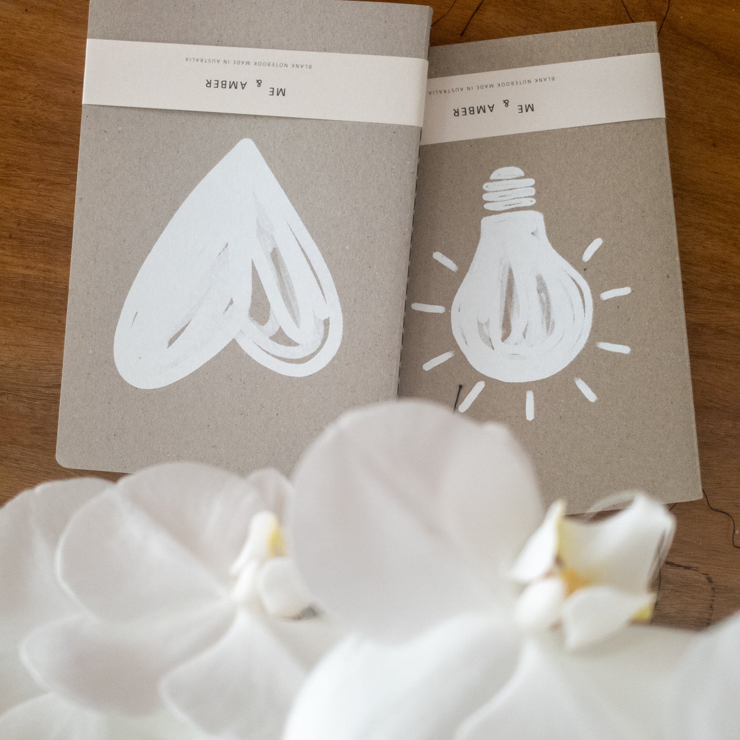 Sustainable notebook for your perfect love story