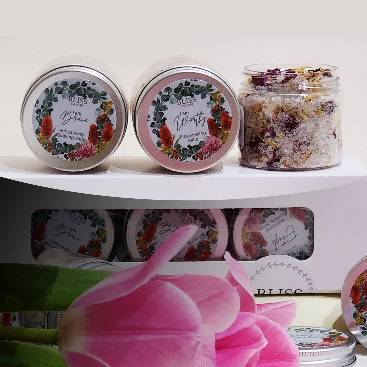 Soothing soaks with essential oils