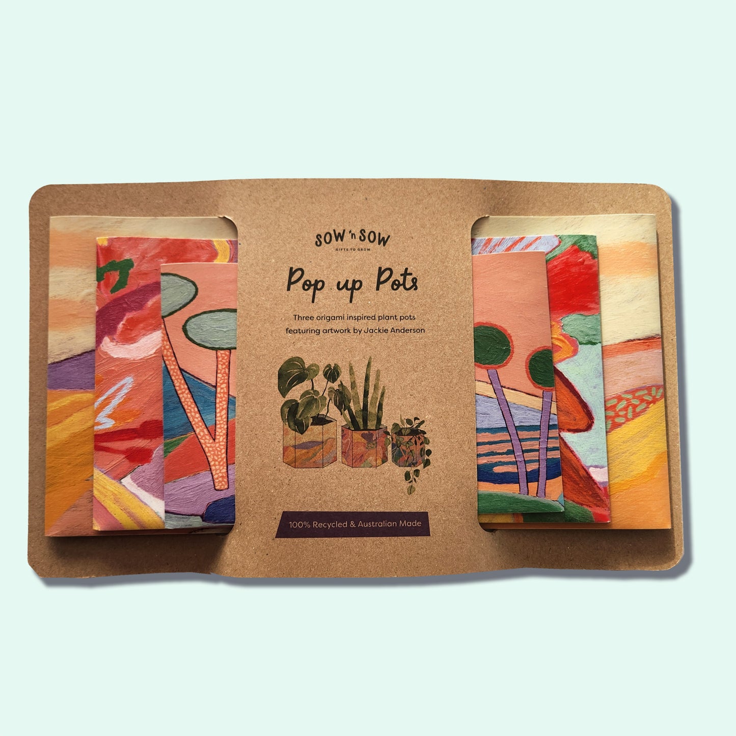 Playful garden pots | set of 3