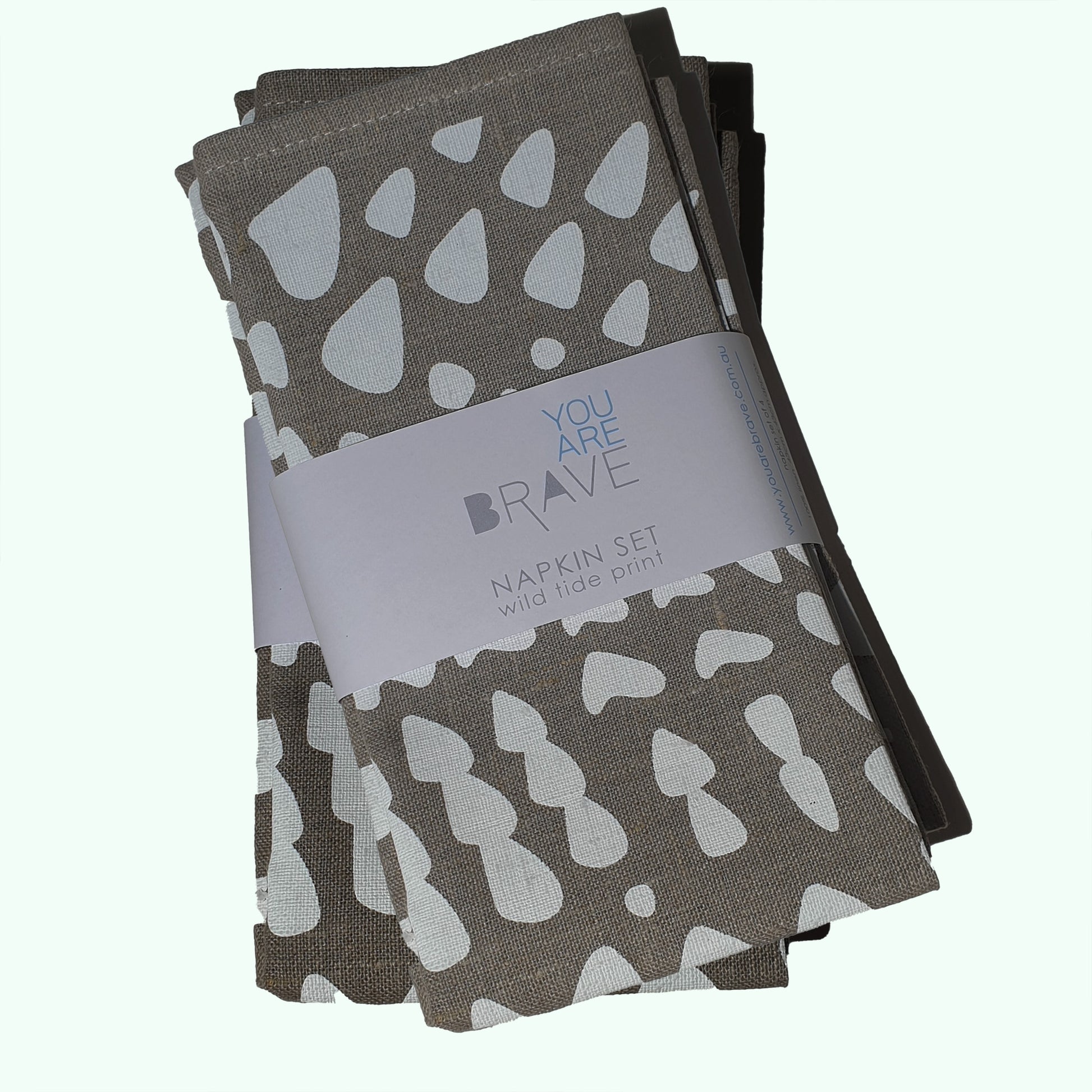 Wild Tide linen napkins