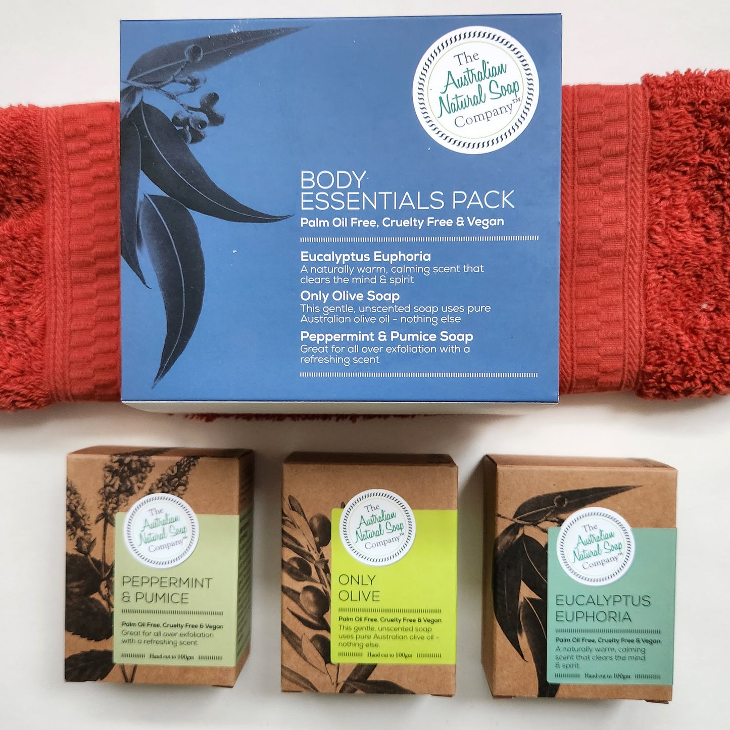 Pure and refreshing natural soap