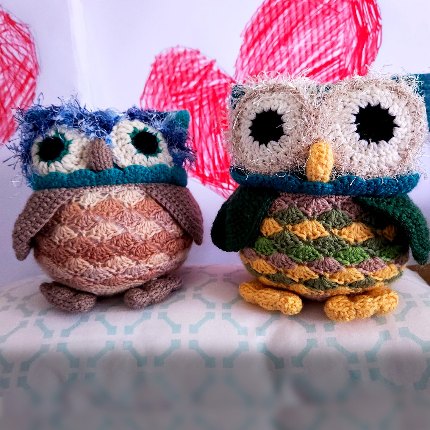 Cuddly Owl handmade creature