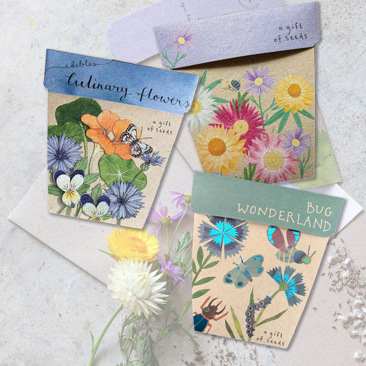 Nature's Gift two gift cards with seeds