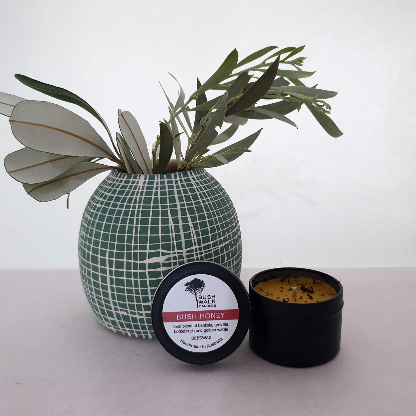 Australian Bush beeswax candles