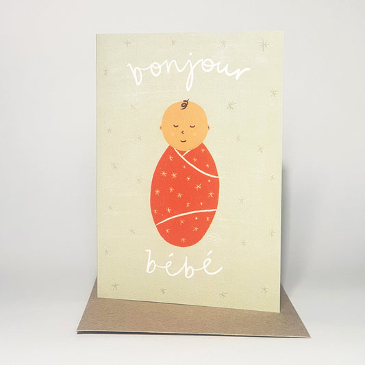 New Baby greeting card