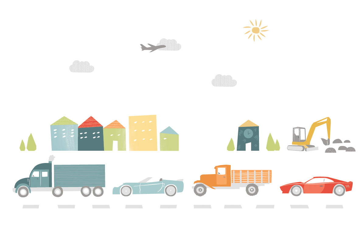 Urban Landscape wall decal