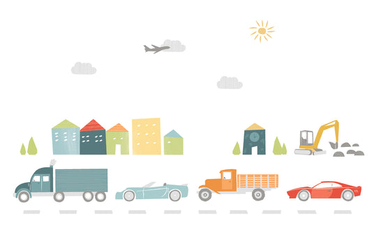 Urban Landscape wall decal