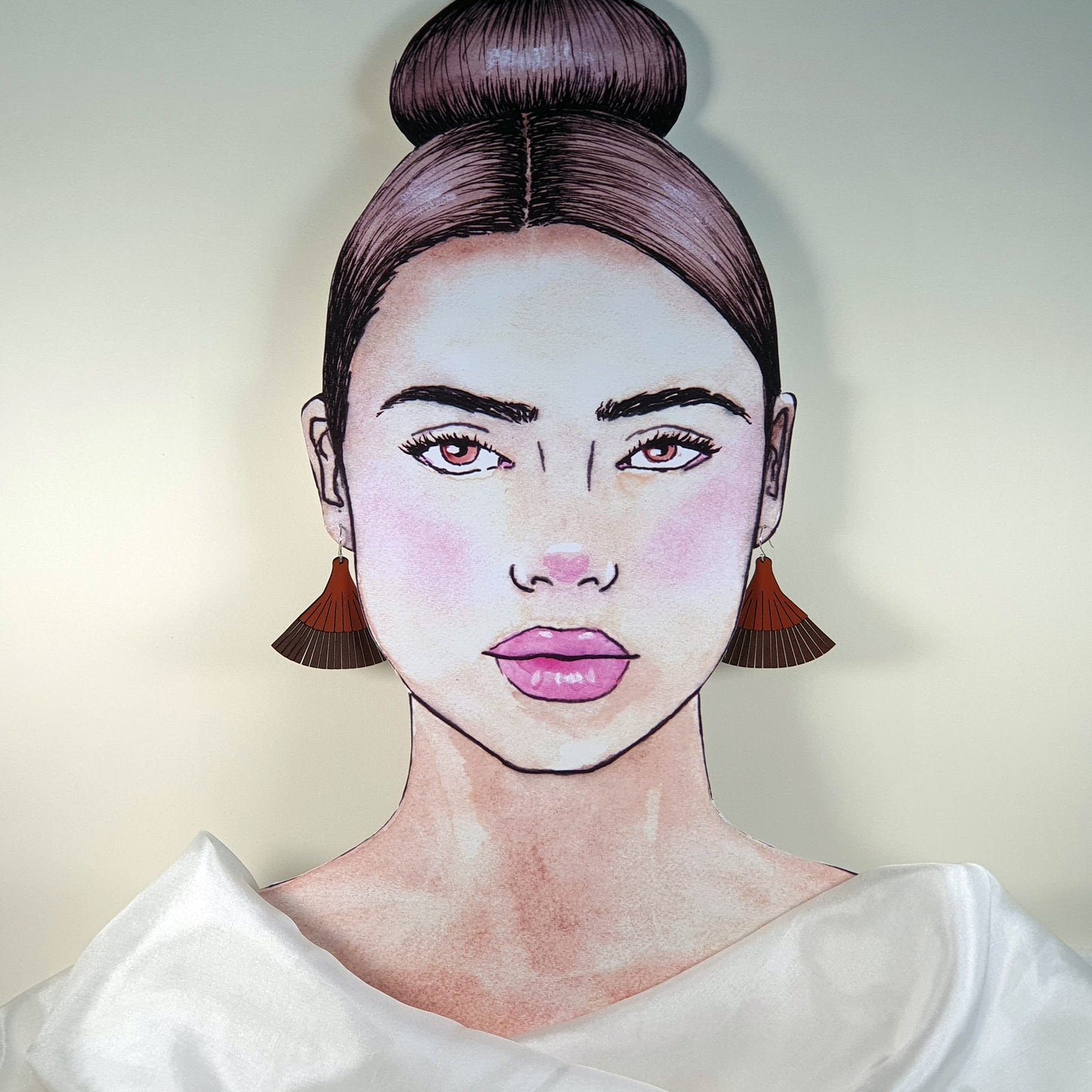 Tassle Fringe earrings by Deccoangel