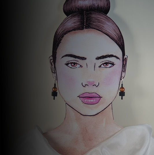 Jello earrings by Frank Ideas