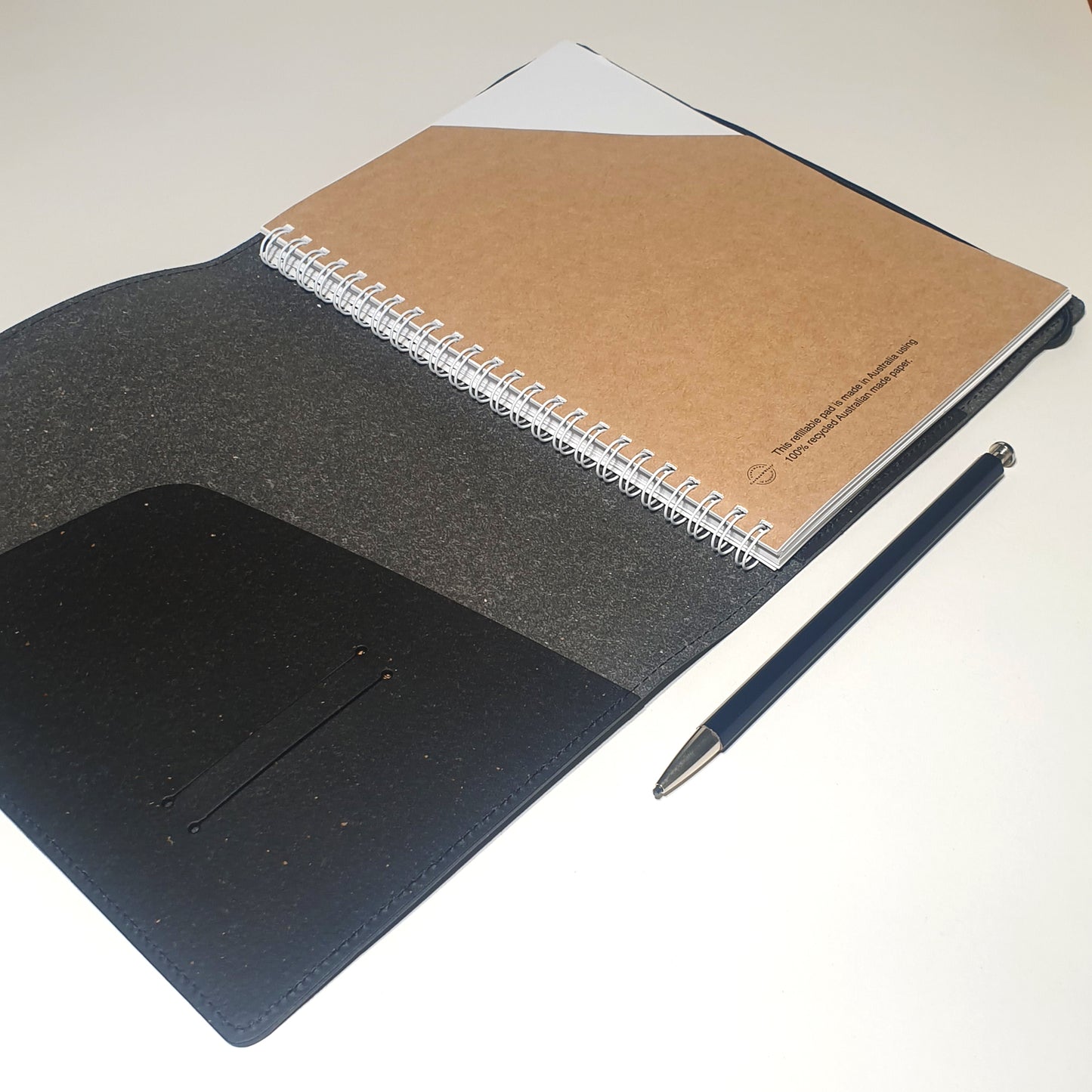 Duality leather cover journal