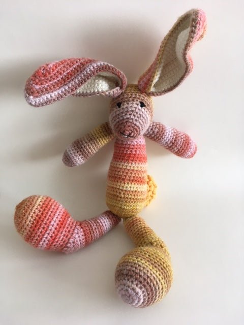 Stripey Rabbit cuddly toy