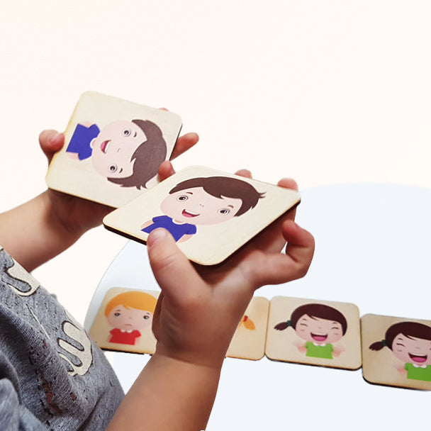 Emotions memory game for children