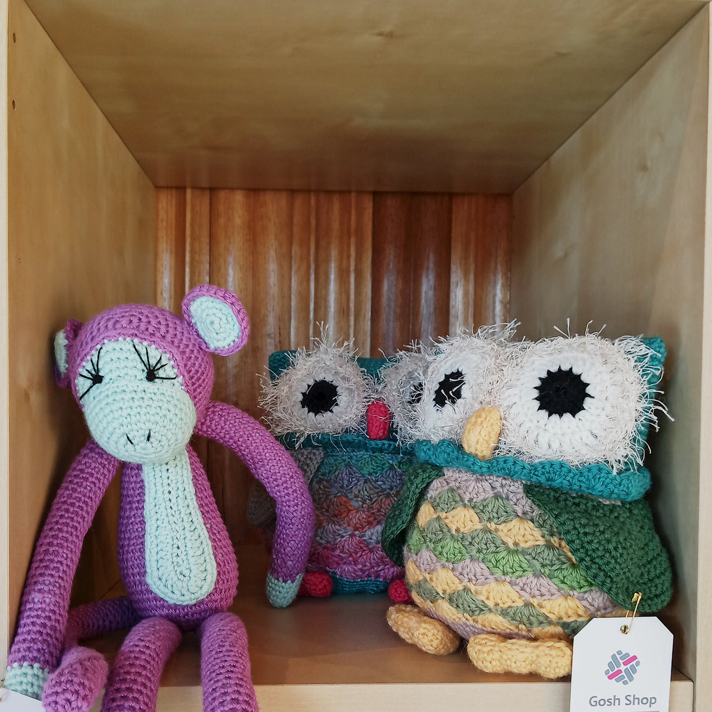 Cuddly Owl handmade creature