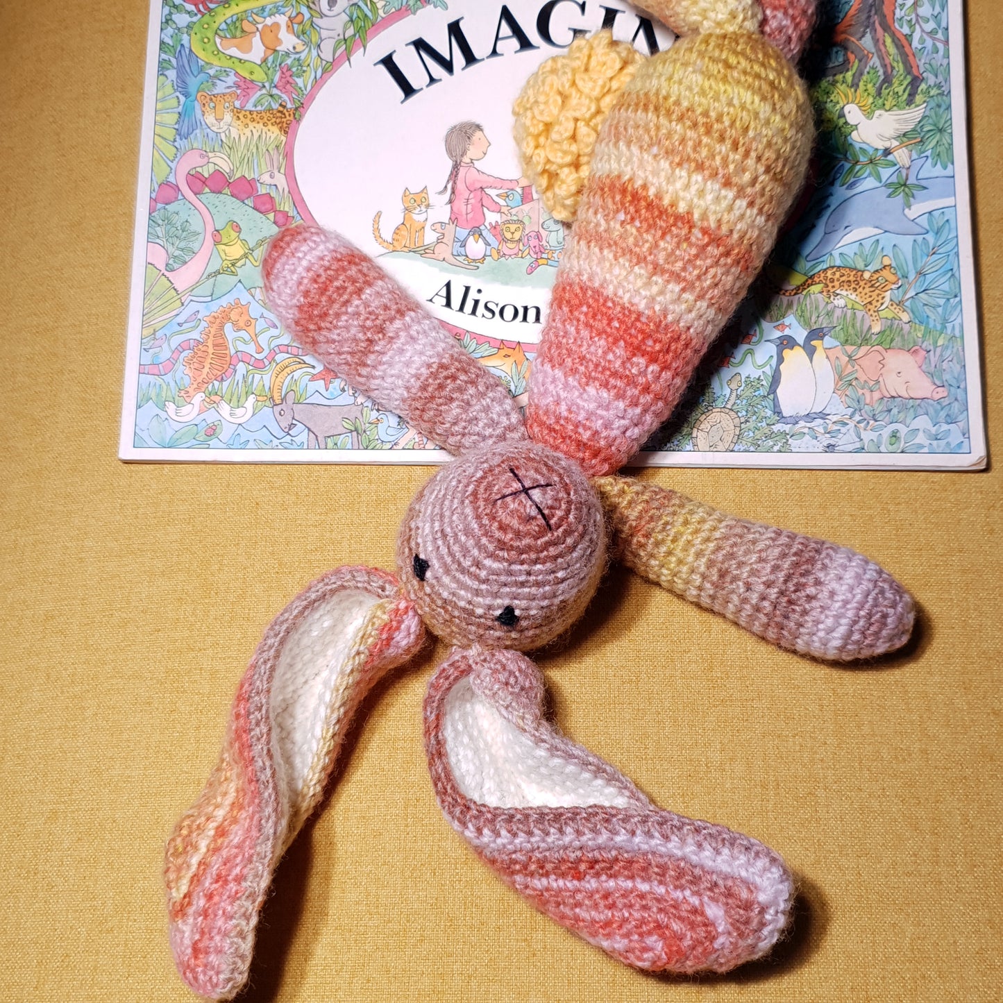 Stripey Rabbit cuddly toy