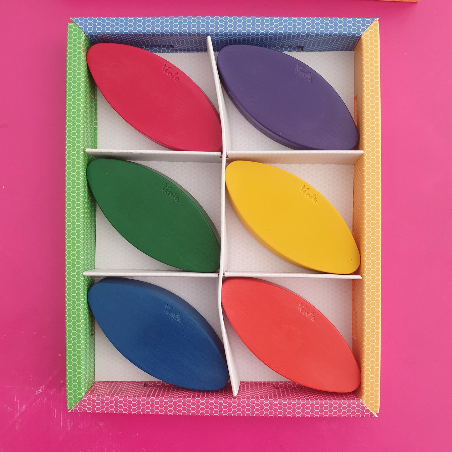 Handmade Beeswax Petal Crayons