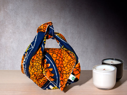 Furoshiki made with recycled material