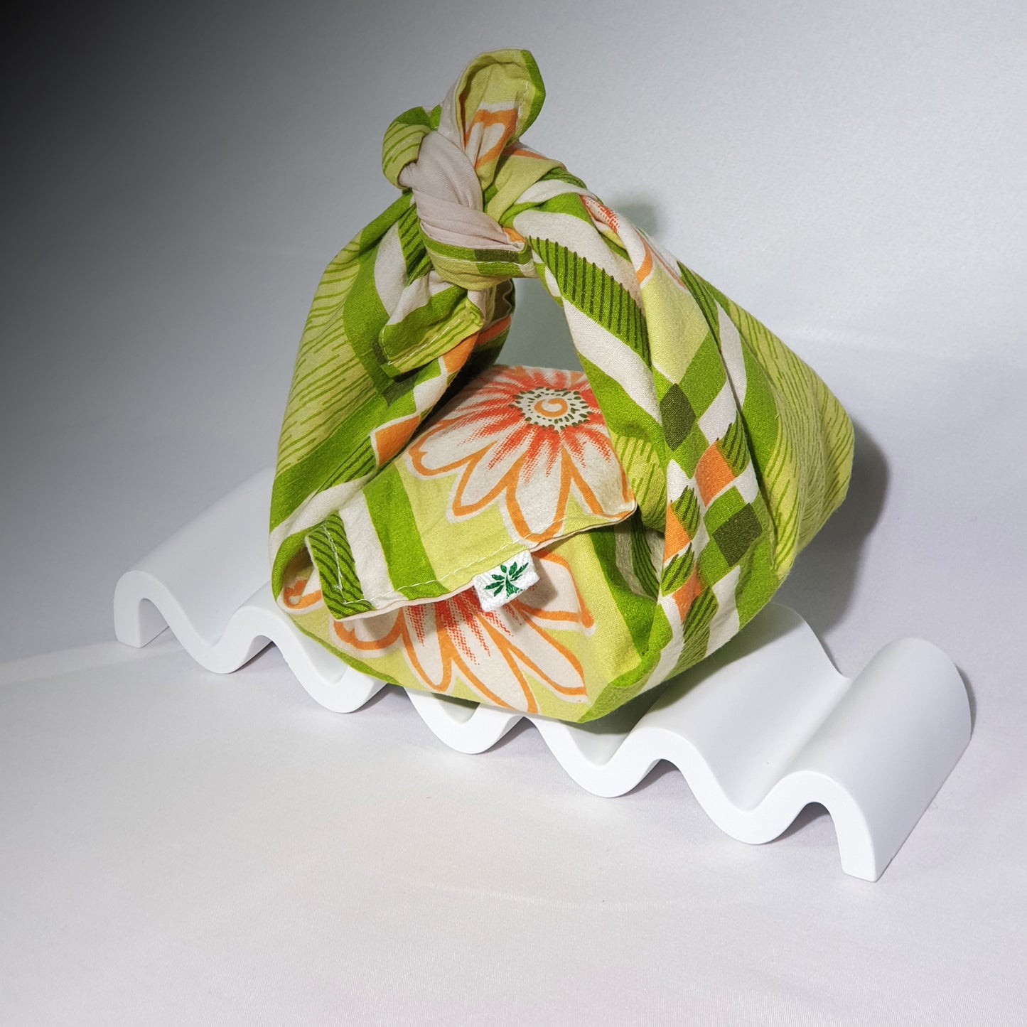 Furoshiki made with recycled material