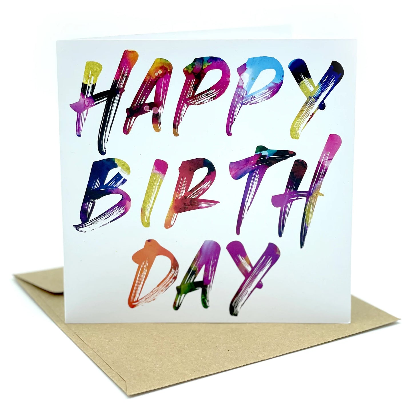 Happy Birthday greeting card