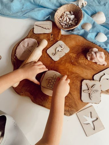 Sea life stamp and stencil pack