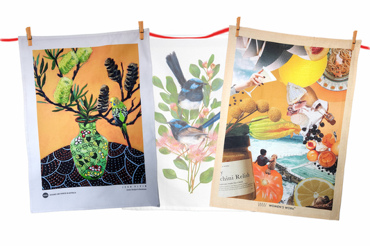 Australian Christmas tea towels: transform Christmas moments into something special