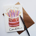 Don't Count Candles birthday card