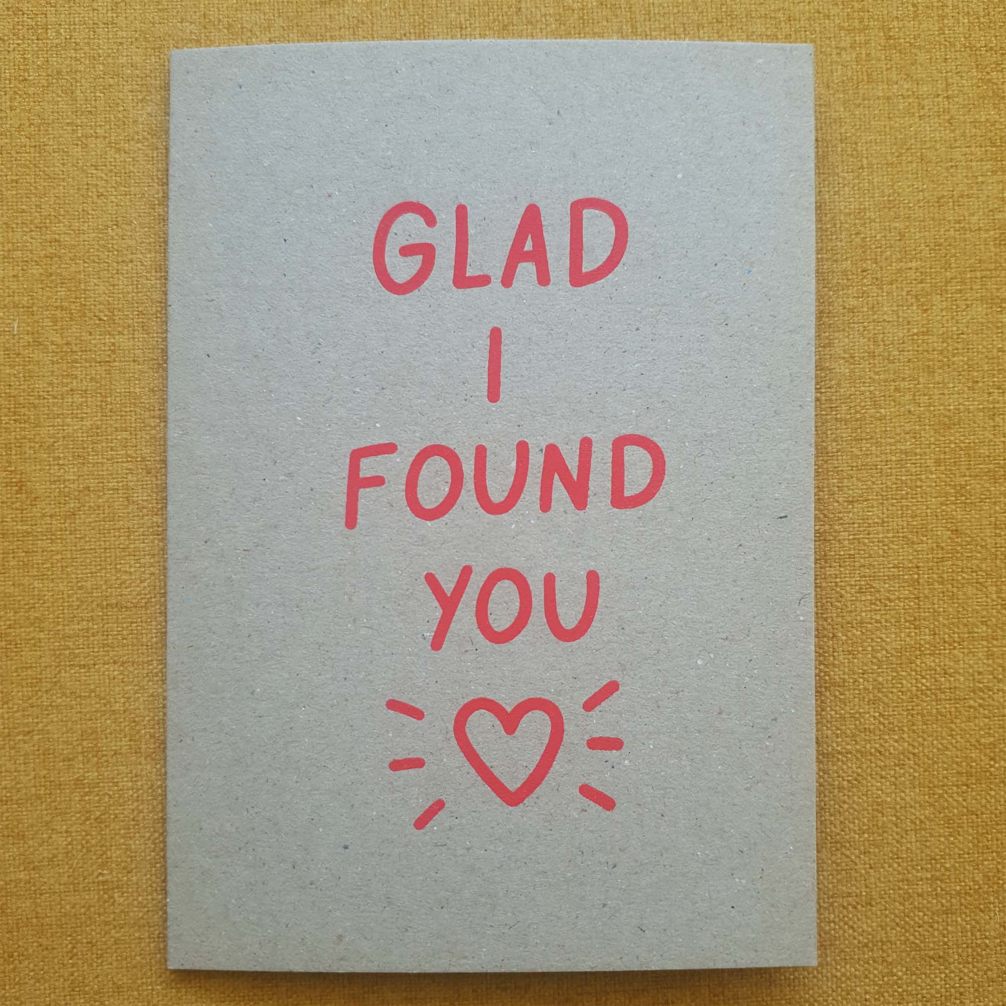 So Glad greeting card
