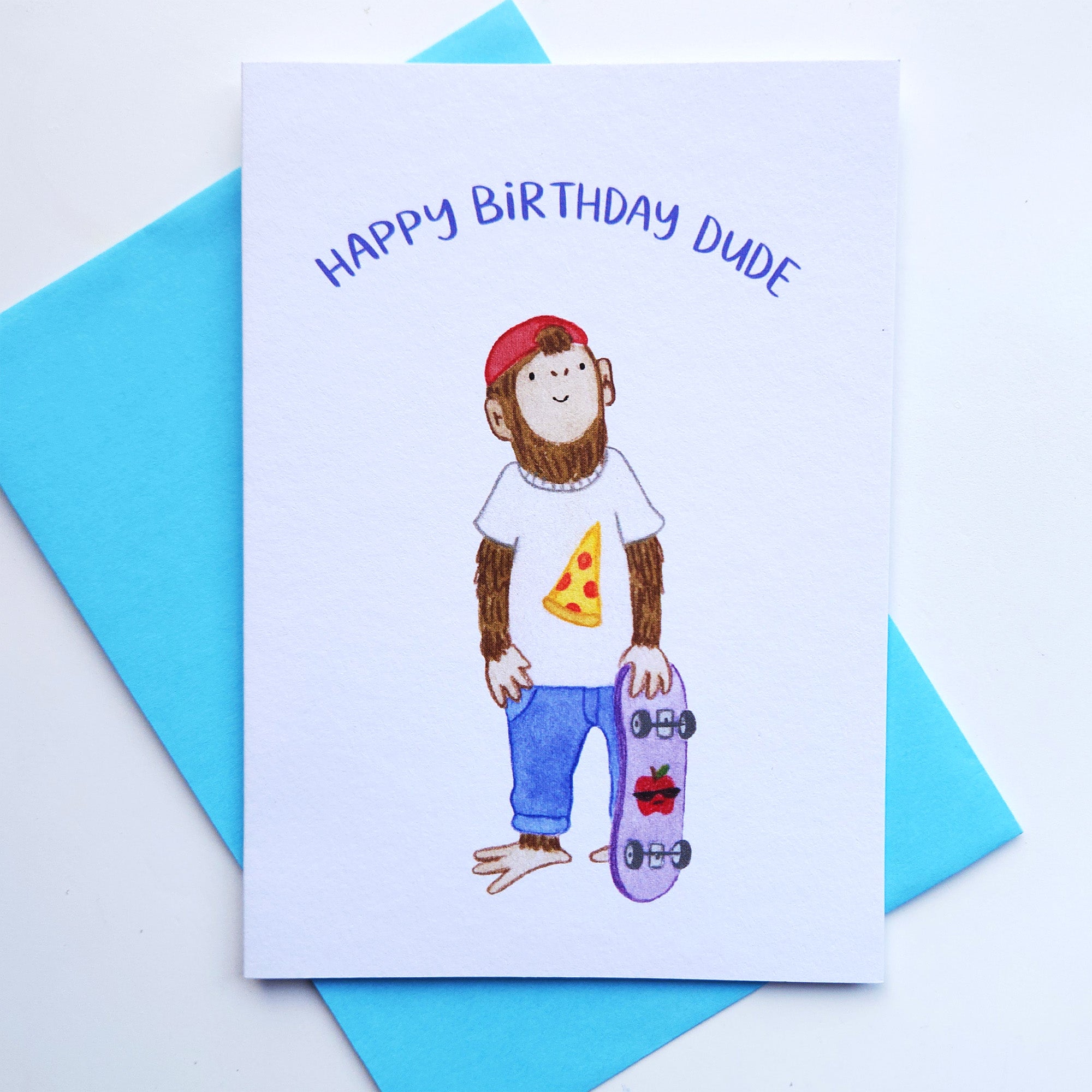 Happy Birthday Dude greeting card