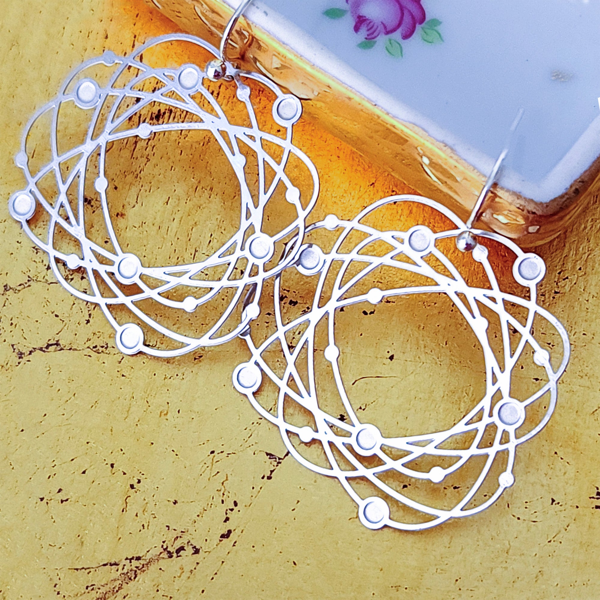 Orbit earrings