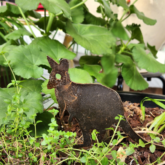 Young Wallaby sustainable garden ornament