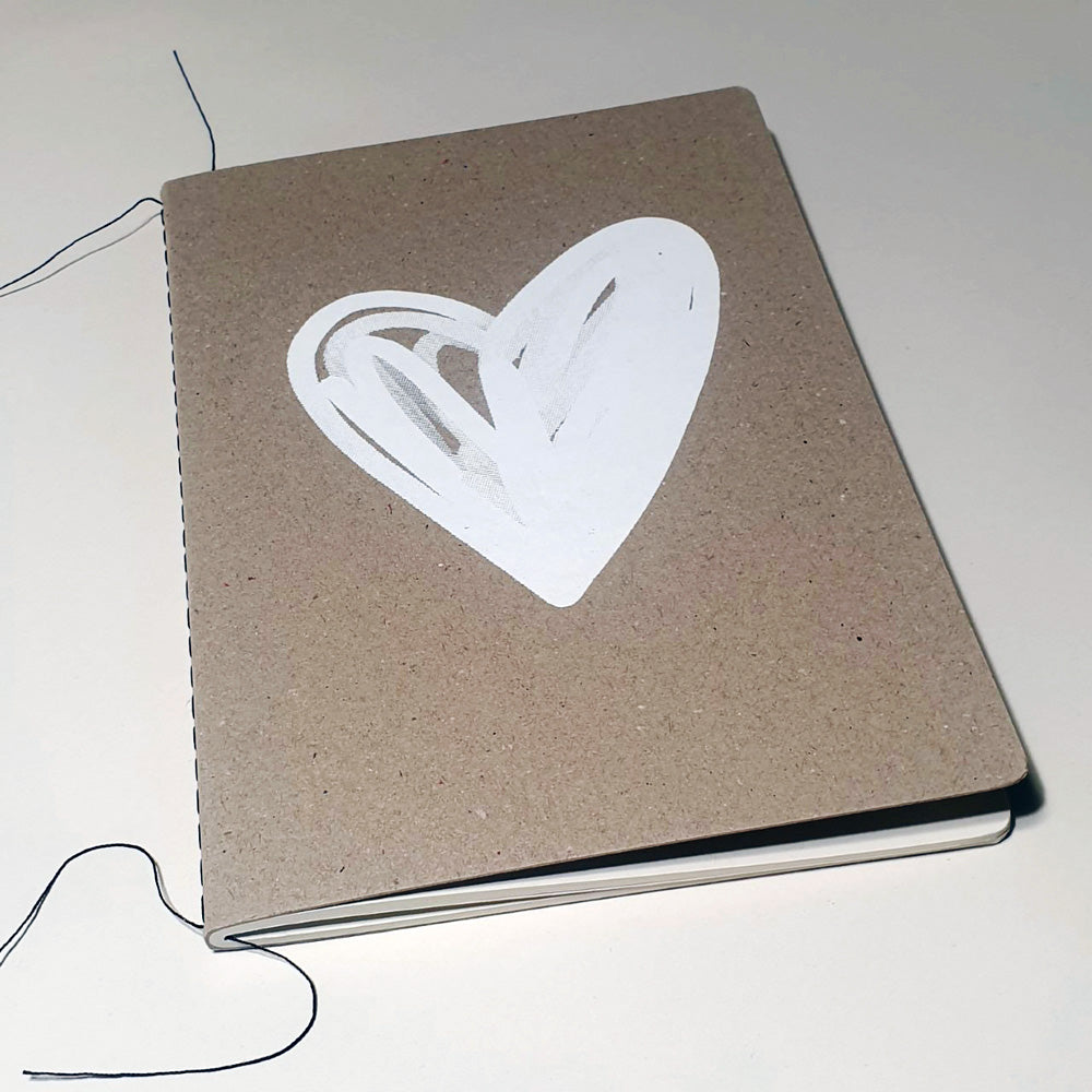 Sustainable notebook for your perfect love story