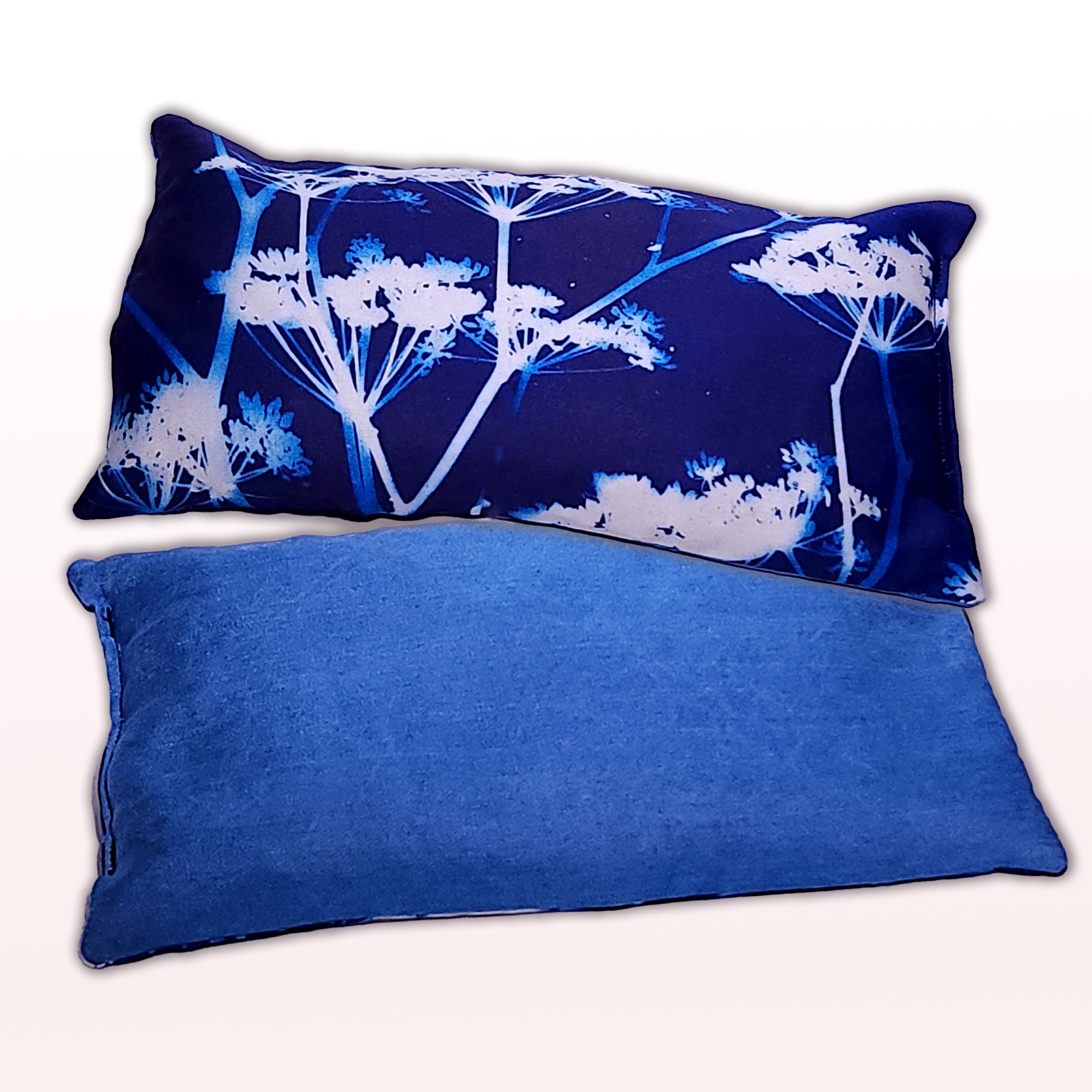 Aromatic lavender heat bag with wildflower print