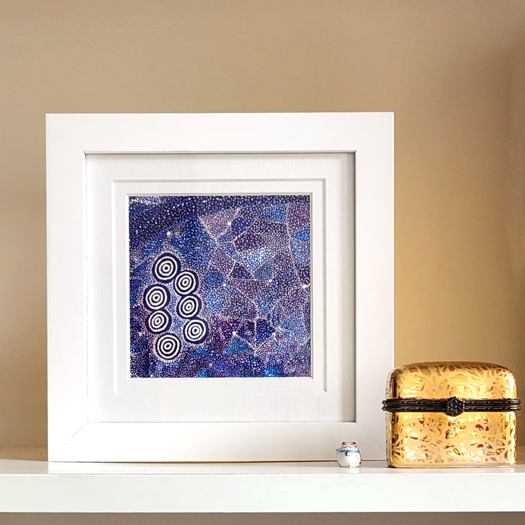 Napaljarri-warnu Jukurrpa art print [10 x 10]