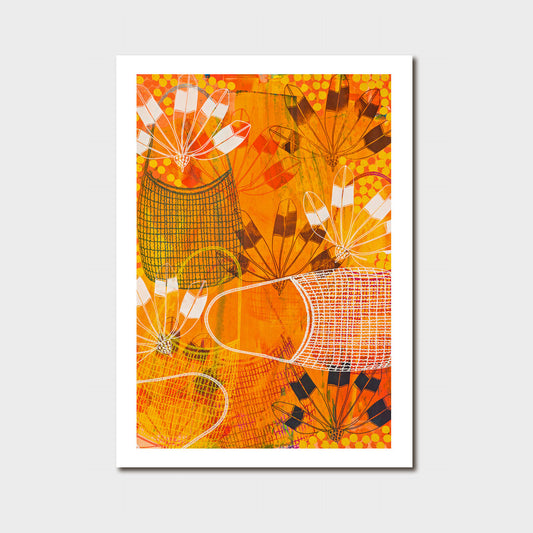 Orange Work – Returning Home print [A4+]