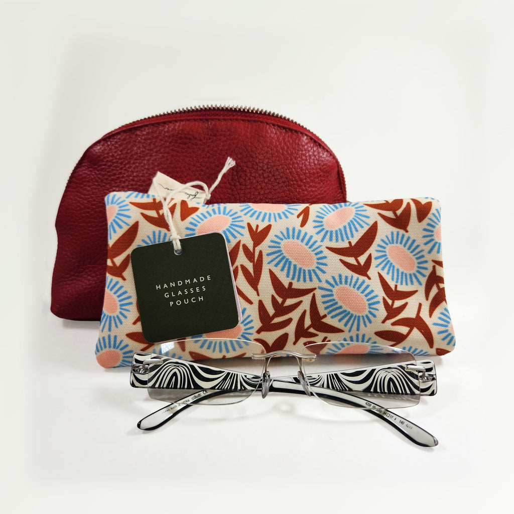 Handy pouch for cosmetics, cords, or clutter
