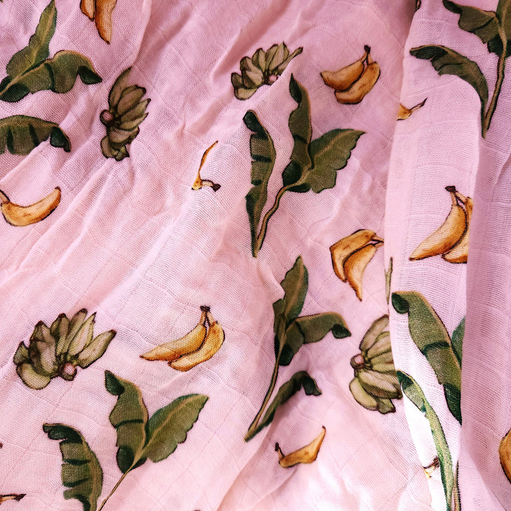 Lightweight baby swaddle made from bamboo