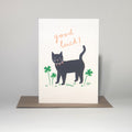 Good Luck greeting card