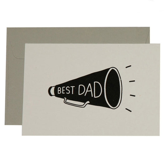 Best Dad greeting card