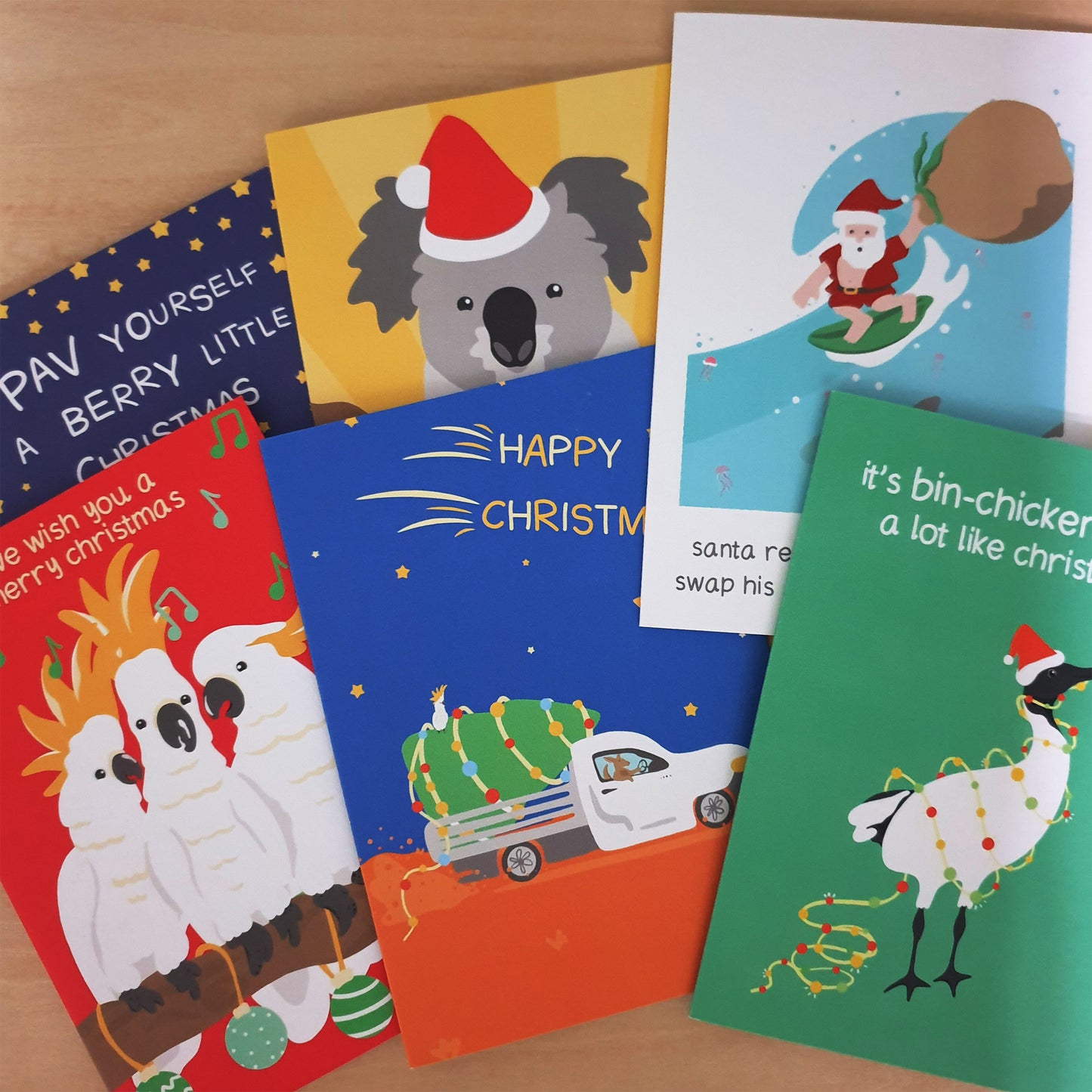 Australian Christmas cards