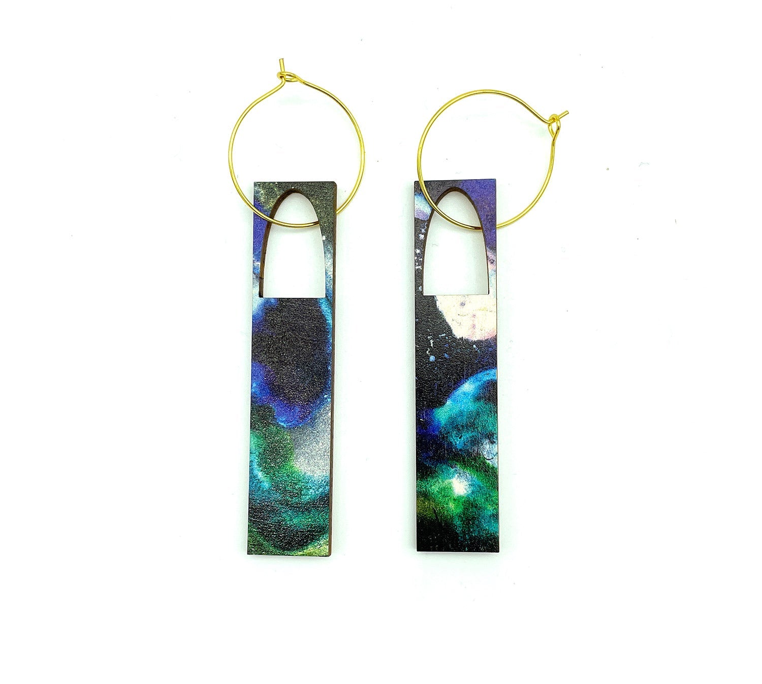 Long Night earrings