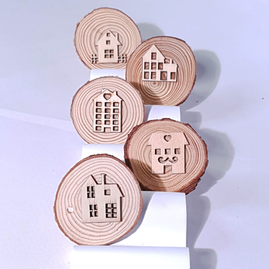 Sustainable home playdough stamp set