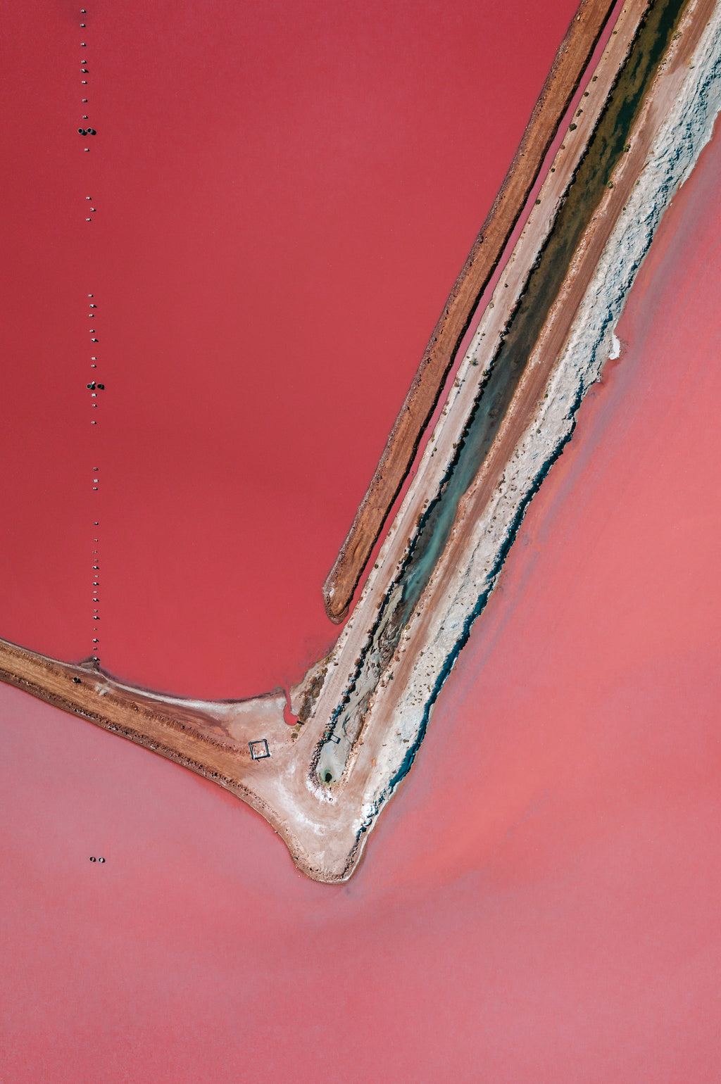 Hutt Lagoon No 1 art print [A2 or A3]