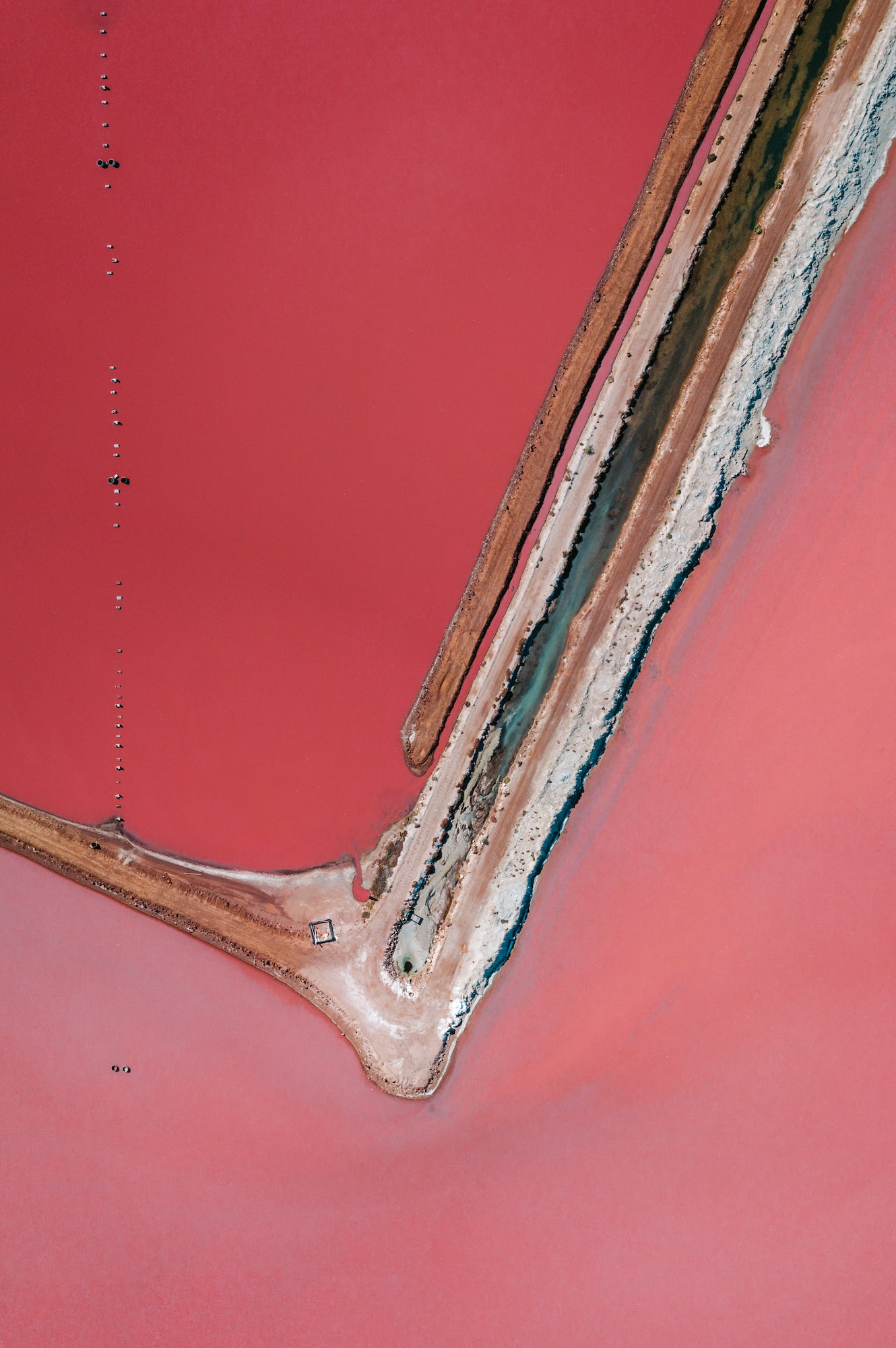 Hutt Lagoon No 1 art print [A2 or A3]