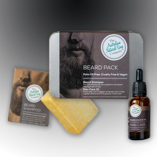 Beard Care Kit with natural ingredients