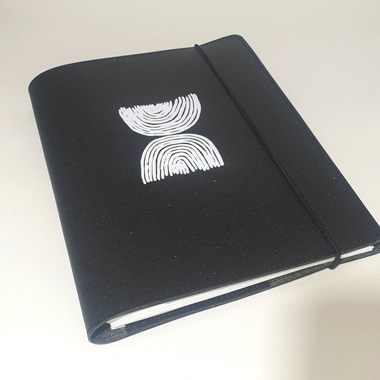 Duality Journal with recycled leather cover