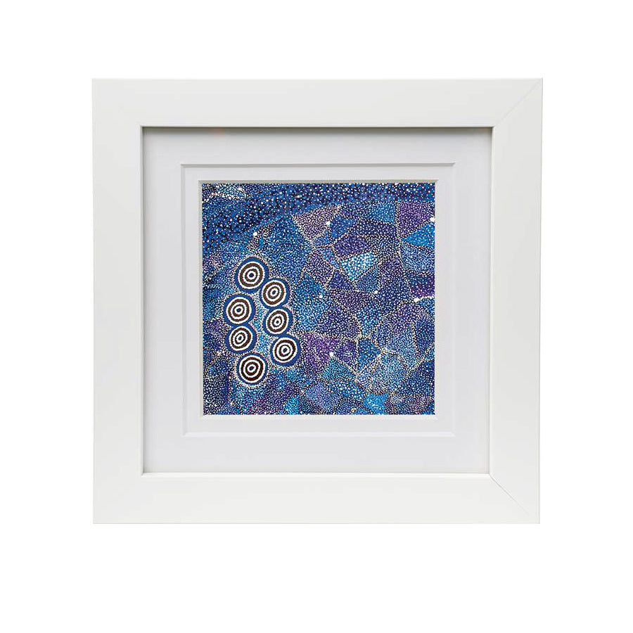 Napaljarri-warnu Jukurrpa art print [10 x 10]