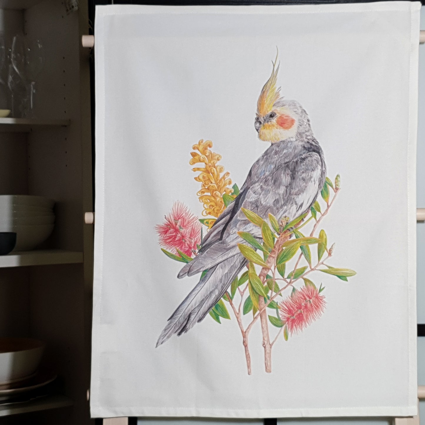 Best of the Birds Tea Towel | The Cockatiel